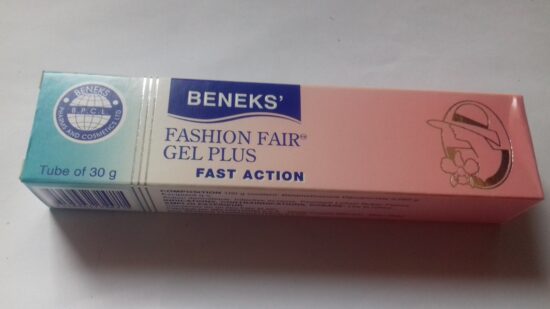 FASHION FAIR GEL PLUS 'Fast Action' (1 Tube)