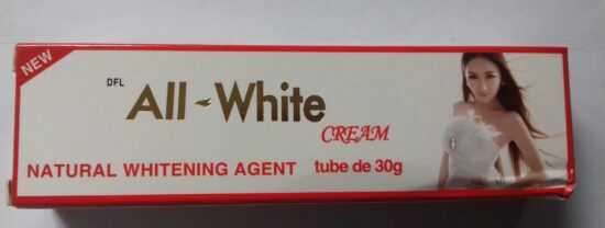 All-White Skin Lightening Cream - 30g (Pack of 5)