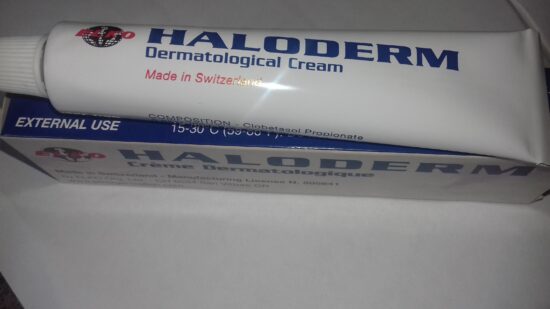 HALODERM Dermatological Cream - 30g/1.05 OZ (4 Tubes)