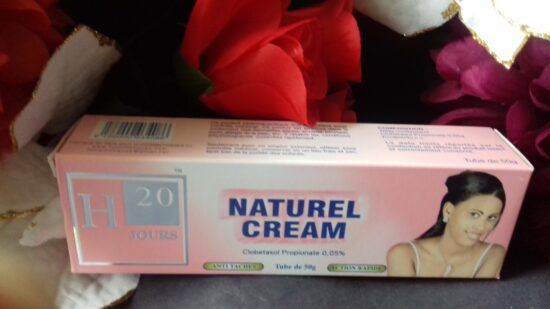 H20 Jours Naturel Cream - 50g (4 Tubes)