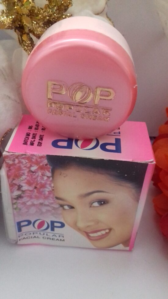 POP POPULAR FACIAL WHITENING CREAM - (x4)