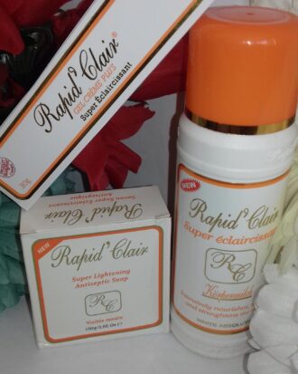 Rapid Clair Set - Lotion, Cream & Soap (1 of Each)