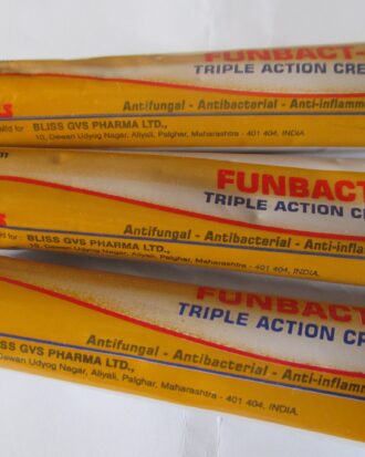 Funbact-A Triple Action Cream - 30g (3 Tubes)