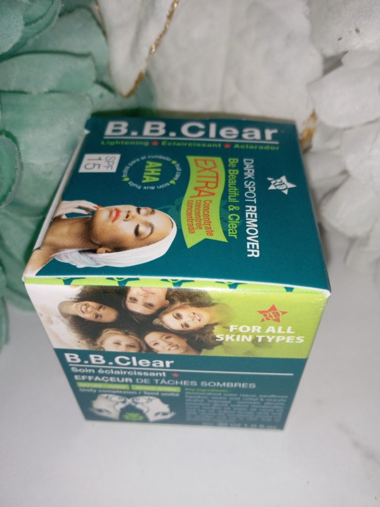 B.B Clear 'Extra Dark Spot Remover Face Cream - 30ml (1x) - Kamsico